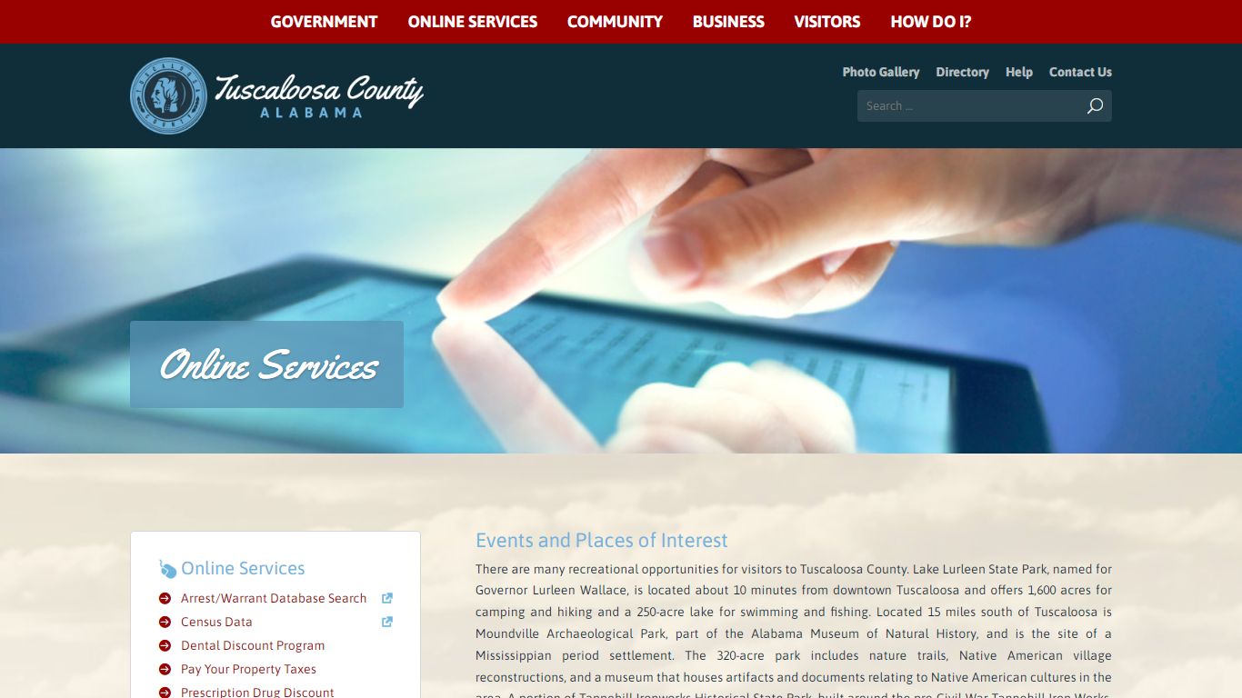 Online Services | Tuscaloosa County Alabama